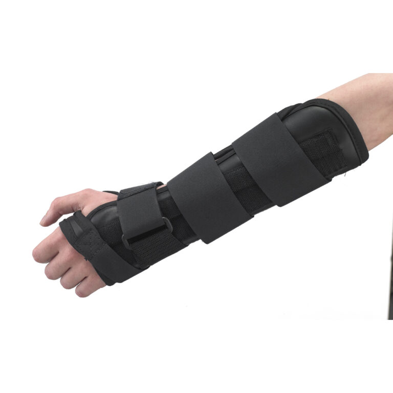 11” wrist and forearm immobilizer with thumb adjustment - Belpro