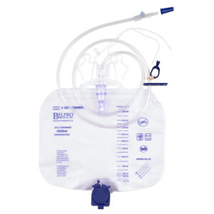 Sac à drainage 4000ml avec valve de vidange anti-éclaboussure