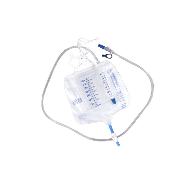 400ml Urine Meter with double clamp drain valve