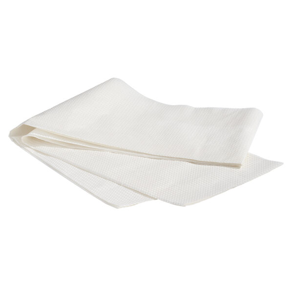 Draps d'examen jetables blanc
